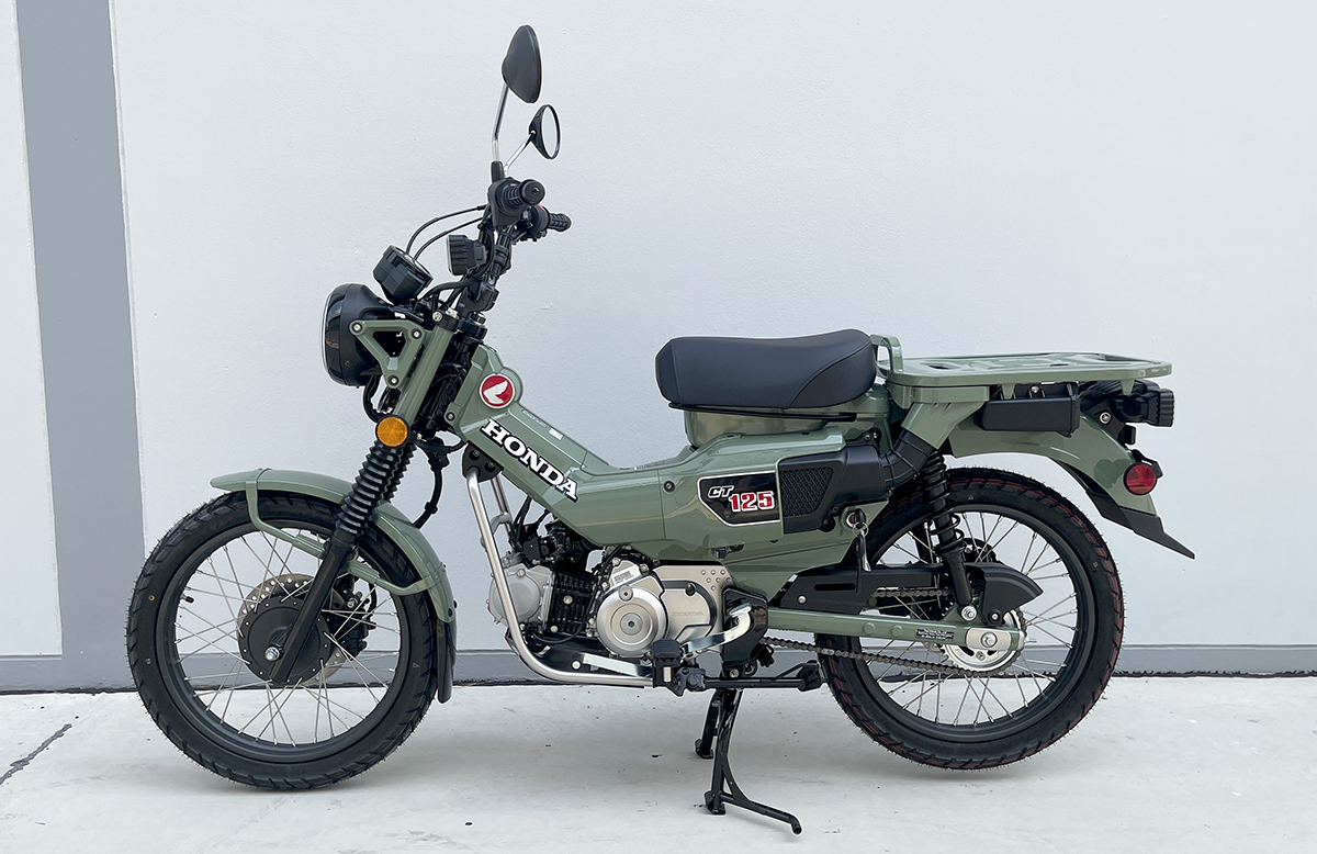 Honda CT125 2023 xanh khuyến mãi giá